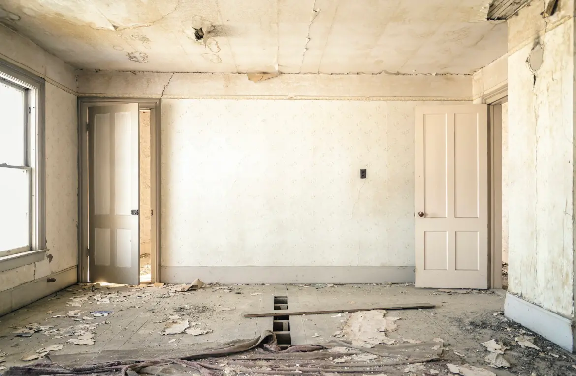 Waste disposal crew managing a cleanout project in East Pennsboro